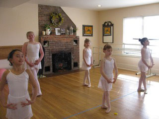 Children in Ballet Class